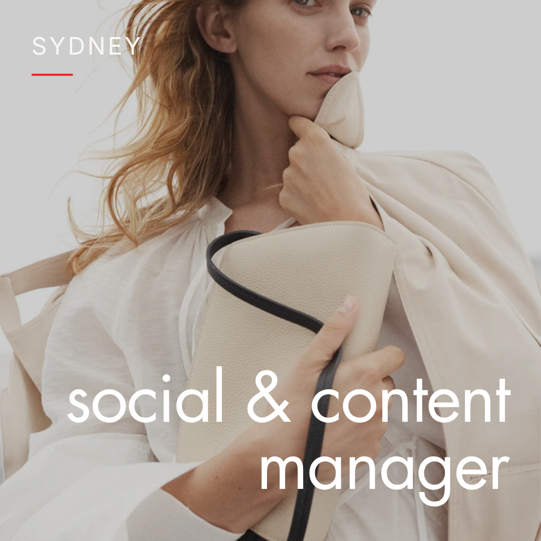 social and content manager role